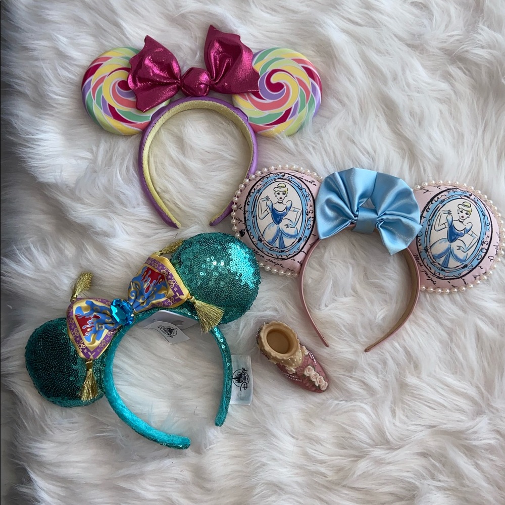 Disney ear headbands bundle